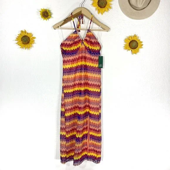 wild fable | Dresses | Wild Fable Nwt Colorful Knit Maxi Dress Size Medium  Womens | Poshmark